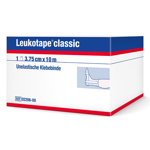 LEUKOTAPE Classic 3,75 cmx10 m wei&szlig;