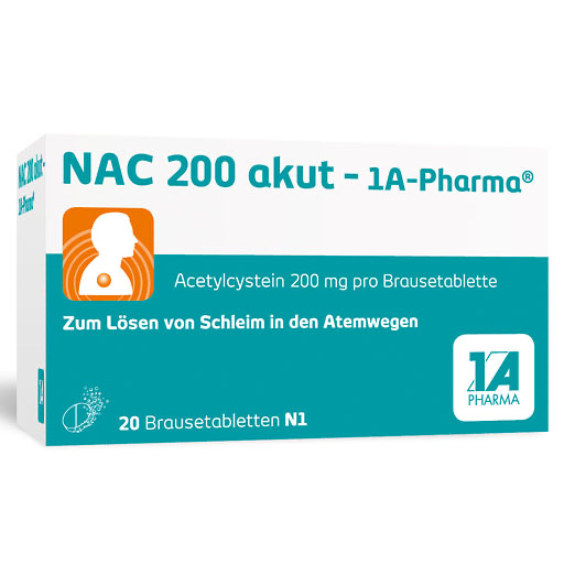 NAC 200 akut-1A Pharma Brausetabletten