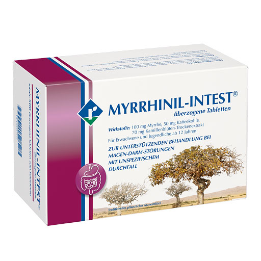 MYRRHINIL INTEST &uuml;berzogene Tabletten