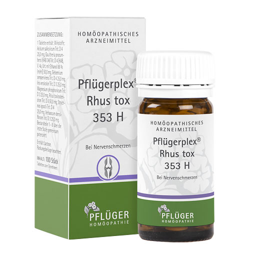 PFL&Uuml;GERPLEX Rhus tox.353 H Tabletten