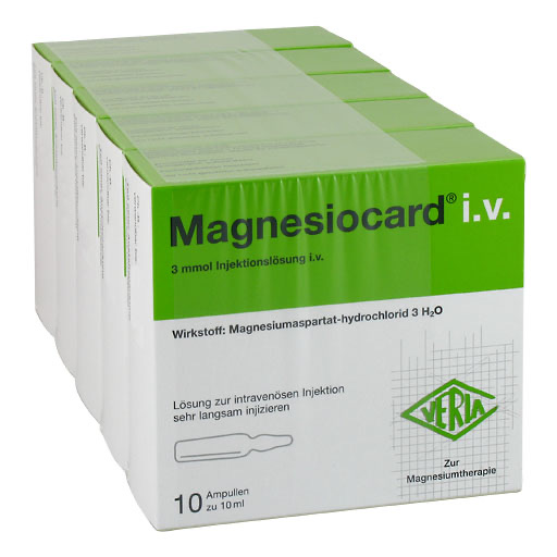 MAGNESIOCARD i.v. Injektionsl&ouml;sung
