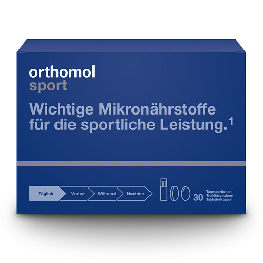 ORTHOMOL Sport Trinkfl&auml;schchen/Tabl./Kaps.Kombip.