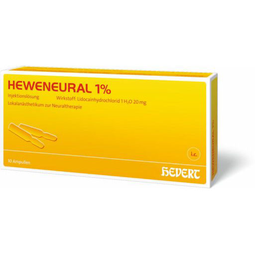 HEWENEURAL 1% Injektionsl&ouml;sung Ampullen
