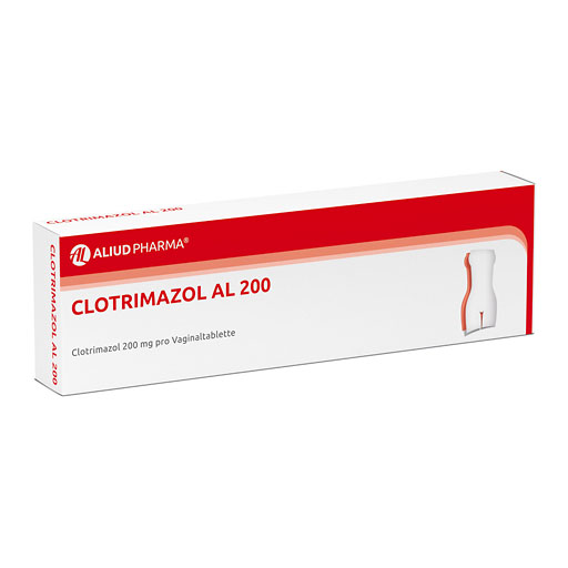 CLOTRIMAZOL AL 200 Vaginaltabletten