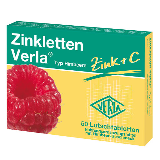 ZINKLETTEN Verla Himbeere Lutschtabletten