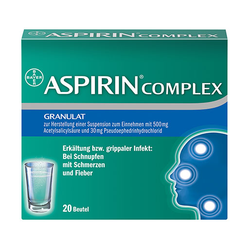 ASPIRIN Complex Btl.m.Gran.z.Herst.e.Susp.z.Einn.