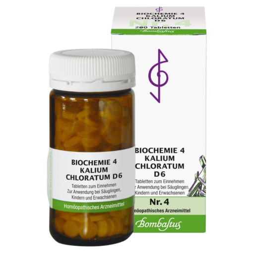 BIOCHEMIE 4 Kalium chloratum D 6 Tabletten