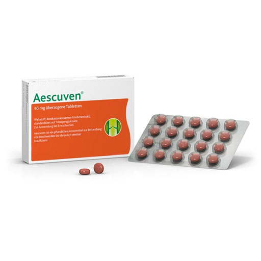 AESCUVEN &uuml;berzogene Tabletten
