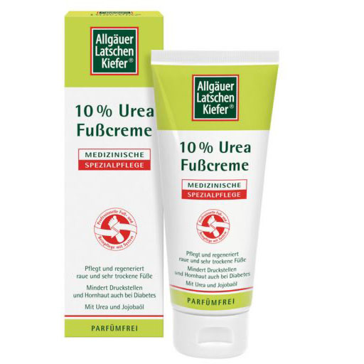 ALLG&Auml;UER LATSCHENK. 10% Urea Fu&szlig;creme