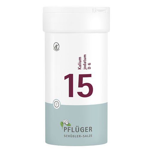 BIOCHEMIE Pfl&uuml;ger 15 Kalium jodatum D 6 Tabletten