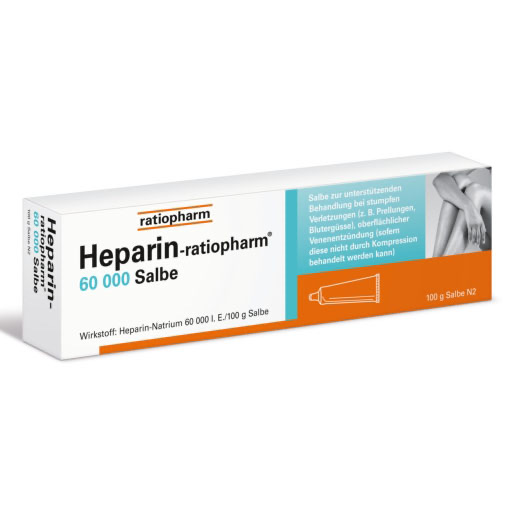 HEPARIN-RATIOPHARM 60.000 Salbe