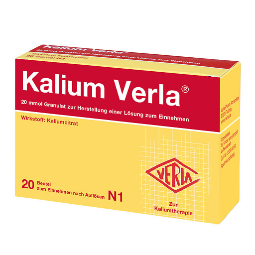 KALIUM VERLA Granulat Btl.