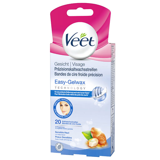 VEET Kaltwachs-Streifen Gesicht