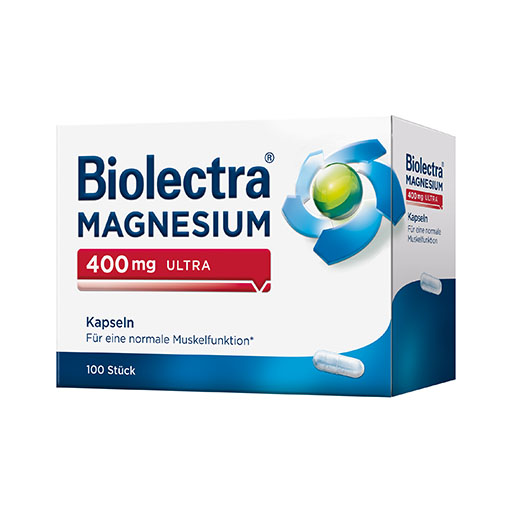 BIOLECTRA Magnesium 400 mg ultra Kapseln