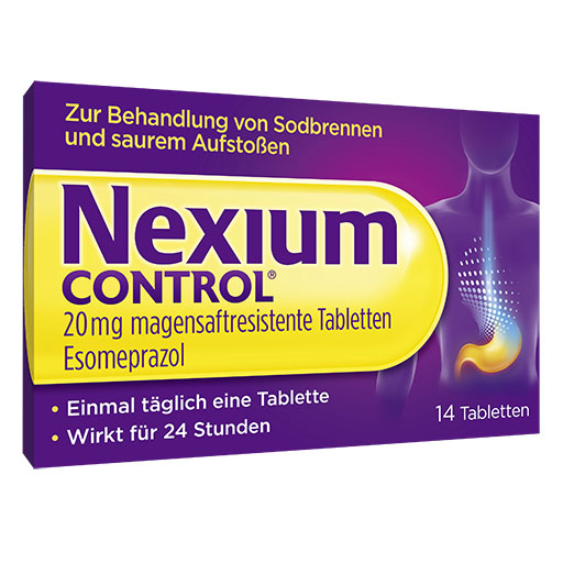 NEXIUM Control 20 mg magensaftresistente Tabletten