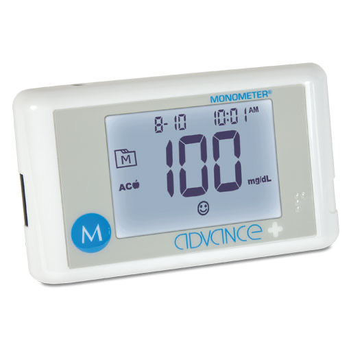 ADVANCE Plus Monometer BZM Starterset mg/dl
