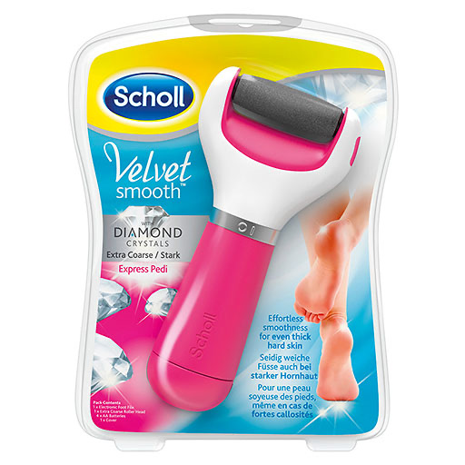 SCHOLL Velvet smooth Expr.Pedi Hornhautentf.pink