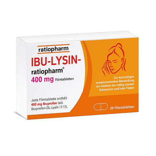IBU-LYSIN-ratiopharm 400 mg Filmtabletten