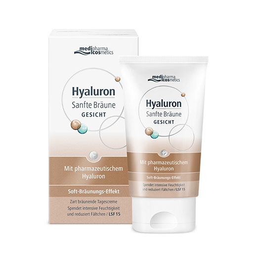 HYALURON SANFTE Br&auml;une Gesichtspflege Creme