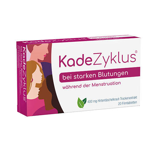 KADEZYKLUS bei starken Blutung.w.d.Menst 400mg FTA