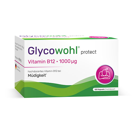 GLYCOWOHL Vitamin B12 1000 &mu;g hochdos.vegan Kaps.