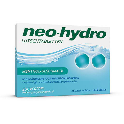 NEO-HYDRO Lutschtabletten Menthol zuckerfrei
